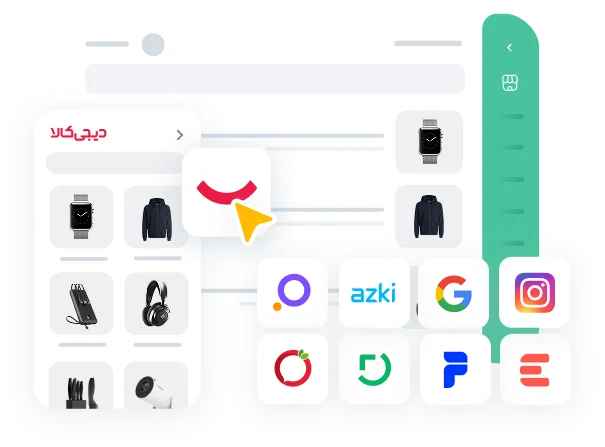 ابزارهای فروش میهن شاپ